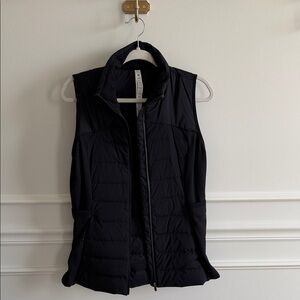 lululemon Down For It All  Black Puffer Vest